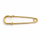 Brooch base 45x13mm 1pcs