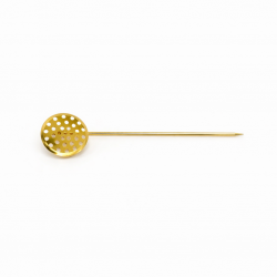 Brooch base 68x16mm 1pcs