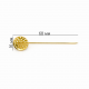Brooch base 68x16mm 1pcs