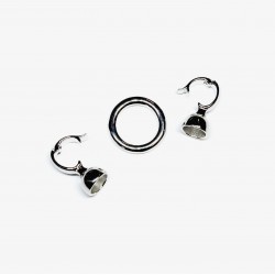 Clasp Lux 34х14 mm 1pcs. (F01L1046) 