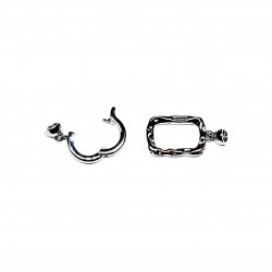 Clasp Lux 34х12 mm 1pcs. (F01L1051) 