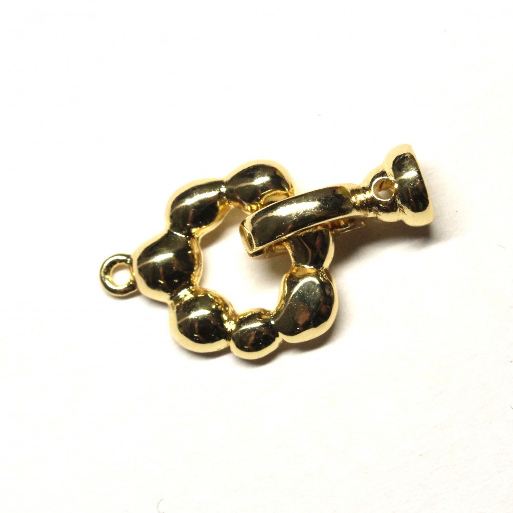 Clasp Lux 23x13 mm 1pcs. (F01L3046)Size -  23x13 mm Weight ~ 3,5 gr.