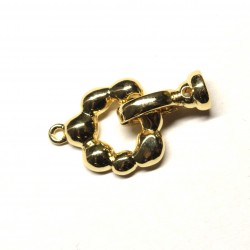Clasp Lux 23x13 mm 1pcs. (F01L3046)Size -  23x13 mm Weight ~ 3,5 gr.