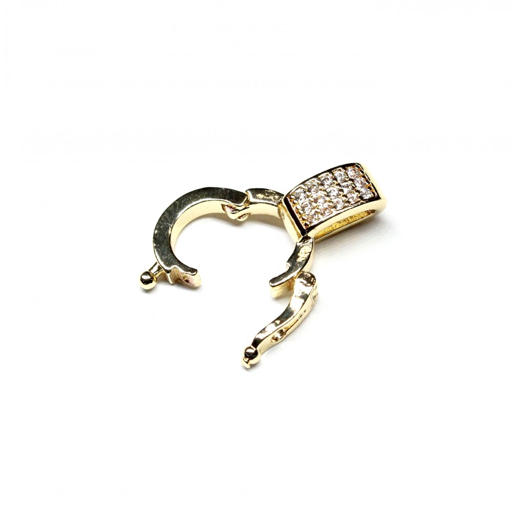 Clasp Lux 18x12 mm 1pcs. (F01L3052) 