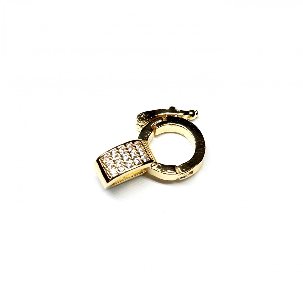 Clasp Lux 18x12 mm 1pcs. (F01L3052) 