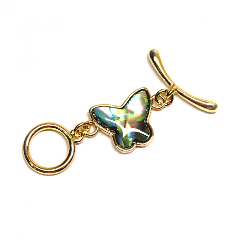Nacre clasp Lux 35x20mm 1pcs. (F01L3000) 