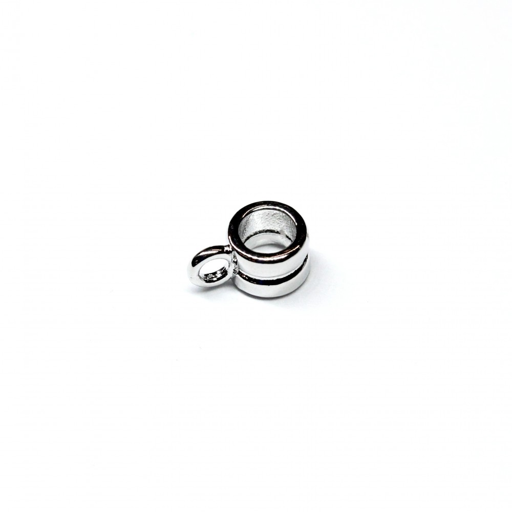 Lux spacer with loop (Bail) 9x6mm 1pcs. (F18L1006) 