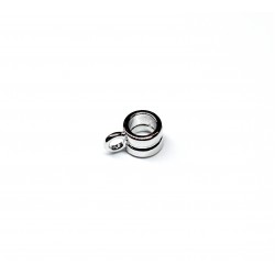 Lux spacer with loop (Bail) 9x6mm 1pcs. (F18L1006) 