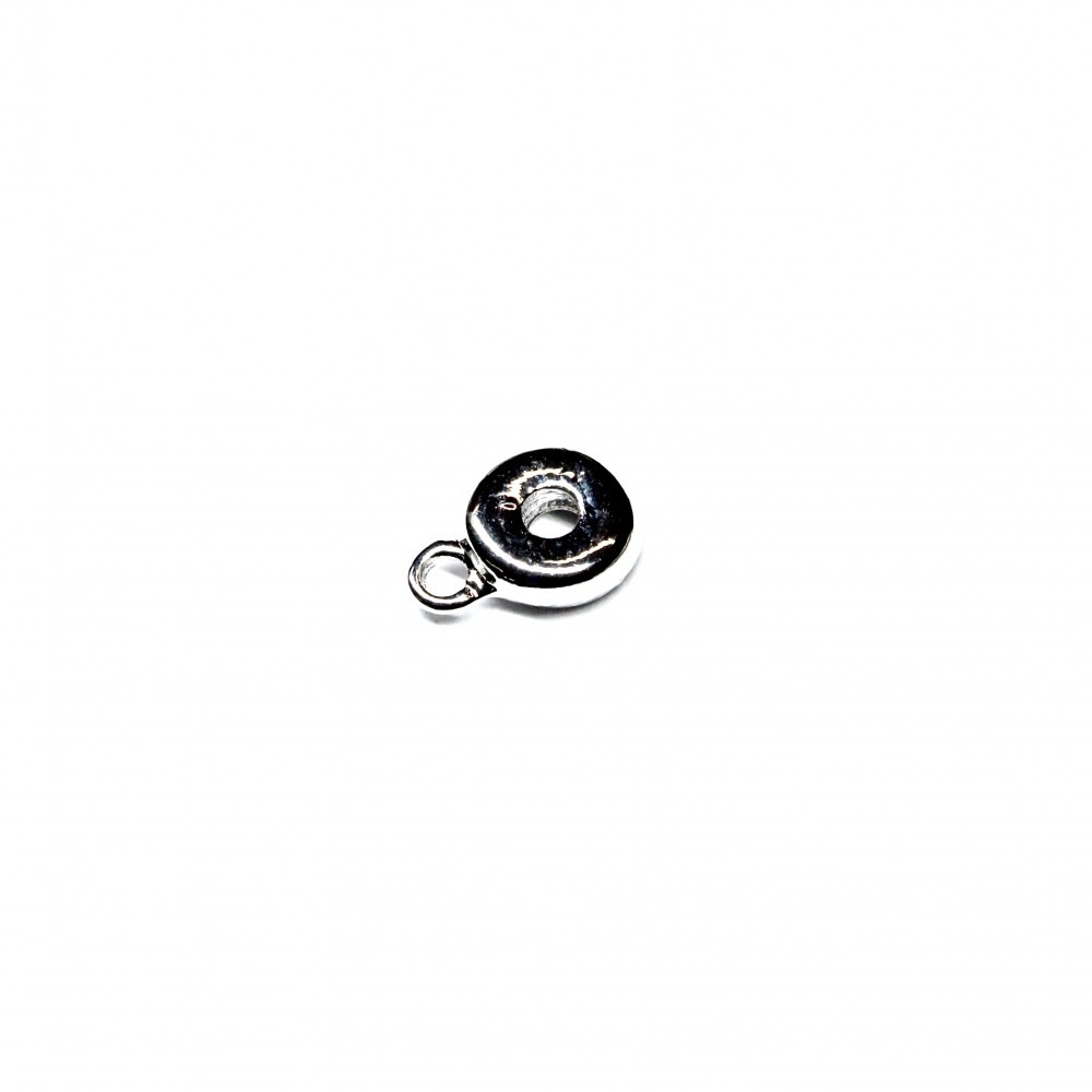 Lux spacer with loop (Bail) 9x3mm 1pcs. (F18L1007) 