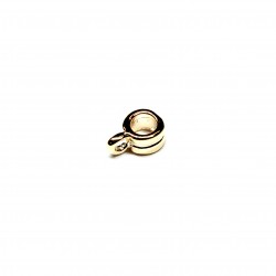 Lux spacer with loop (Bail) 9x6mm 1pcs. (F18L3006) 
