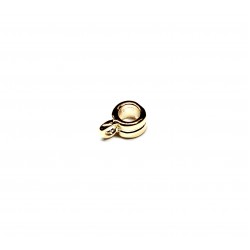 Lux spacer with loop (Bail) 9x6mm 1pcs. (F18L3006) 