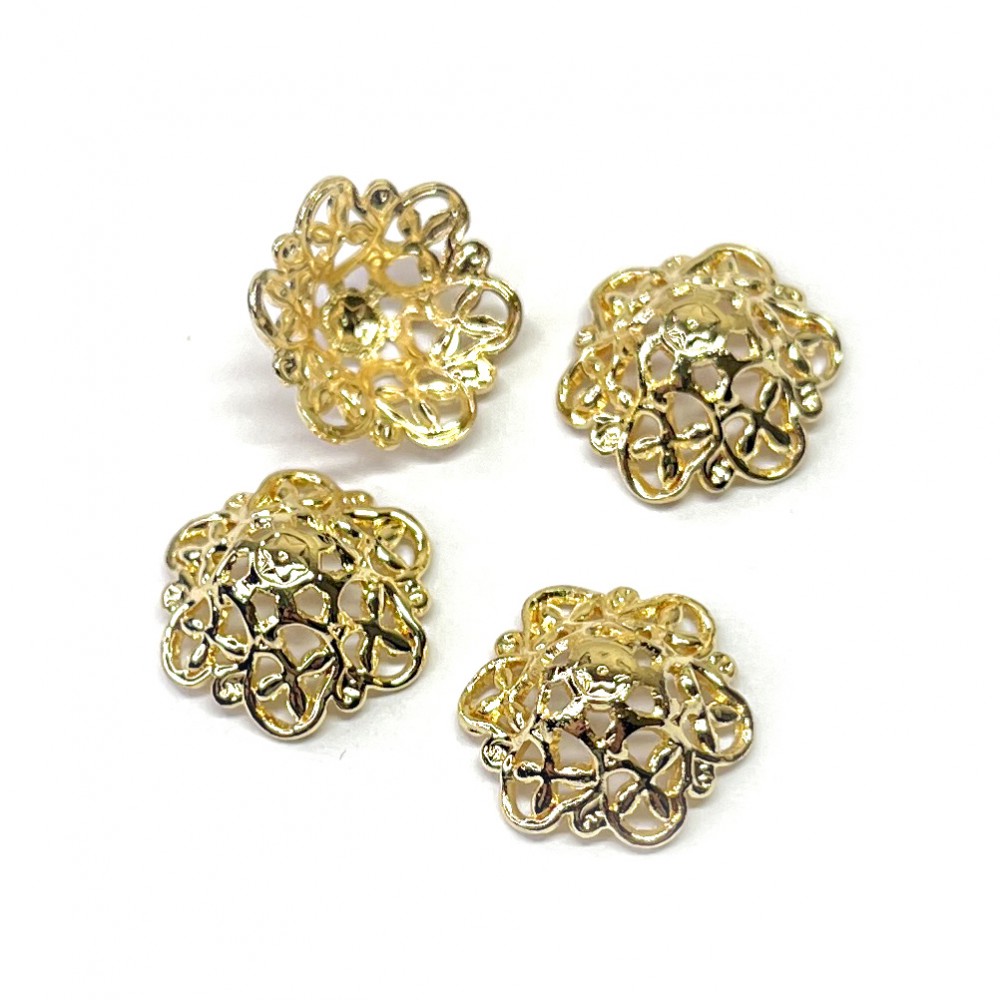 Bead cap Lux 12mm 4pcs. (F06L3010) 