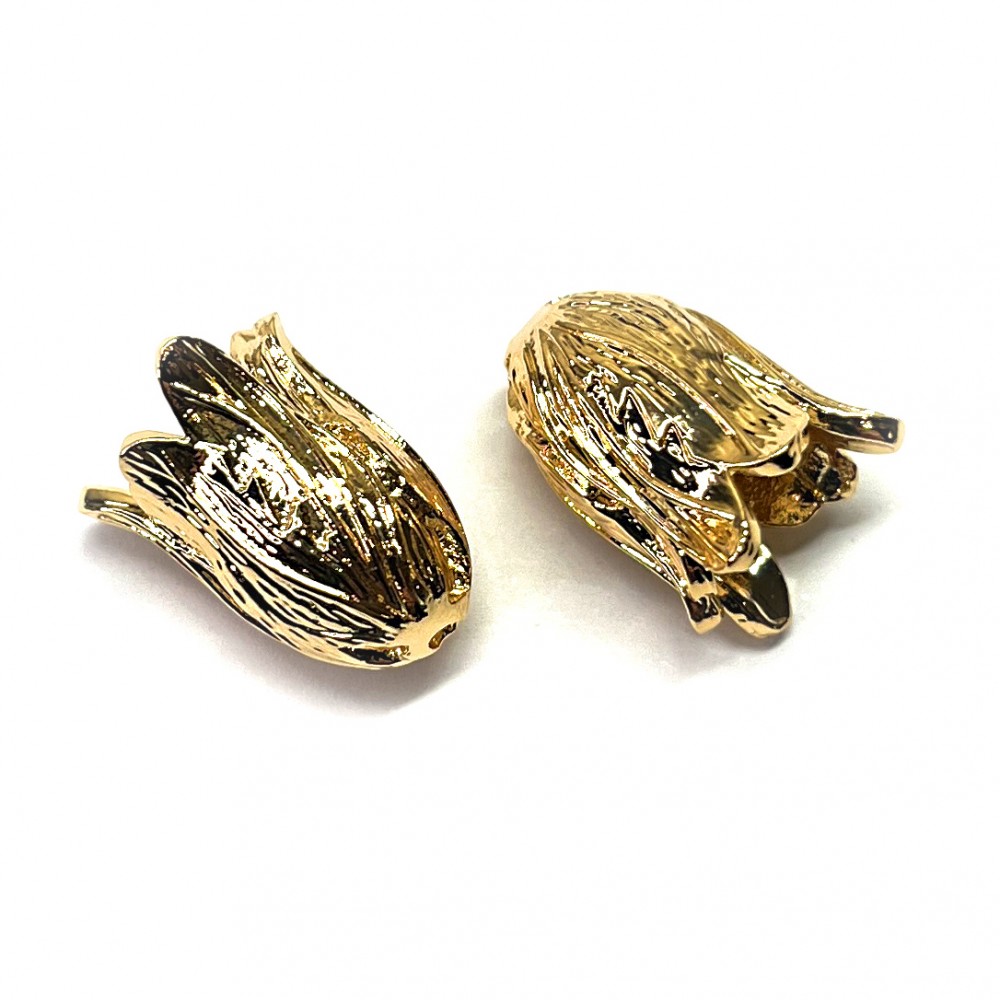 Bead cap Lux 16x10mm 1pcs. (F06L3002) 