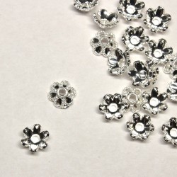 Bead cap Lux 6mm 20pcs. (F06L2012) 
