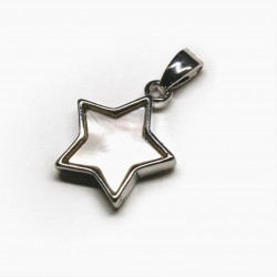 Nacre Pendant  Lux 20x14mm 1pcs. (F12L1063)