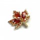 Pendant with zircons Lux 17x15mm 1pcs. (F12L3081) 