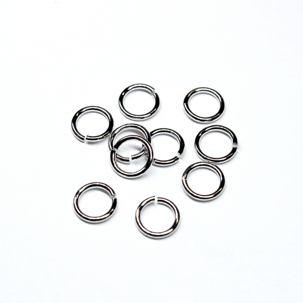 Rings Lux 6mm 10pcs. (F05L1001) 