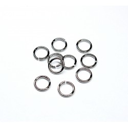 Rings Lux 6mm 10pcs. (F05L1001) 