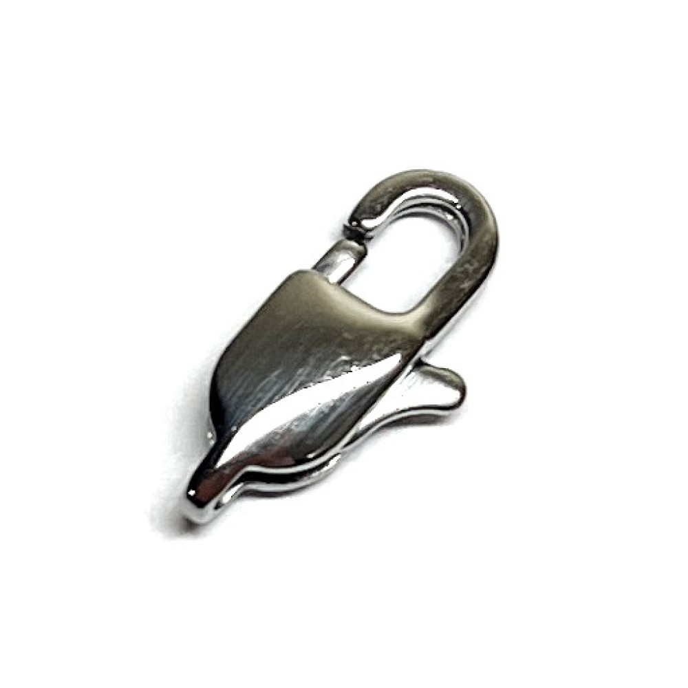 Stainless steel clasp 16x8mm 1pcs. (F01N1004) 
