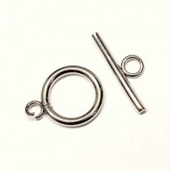 Stainless steel clasp 14x20mm 1pcs. (F01N1000)