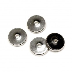 Stainless steel spacers 10x2mm 4pcs. (F13N1007)