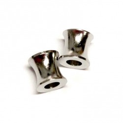 Stainless steel spacers 8x8mm 2pcs. (F13N1004)