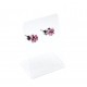 Stainless steel earrings 5х5 mm 2pcs. (F02N1002) 