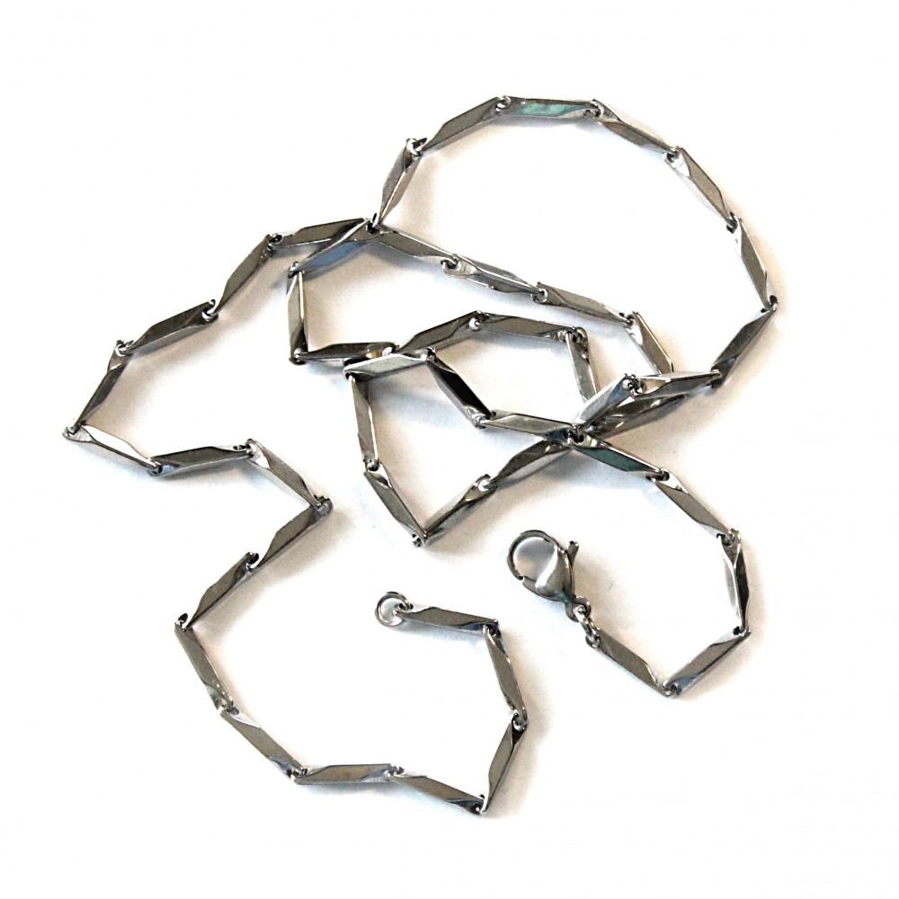 Stainless steel chain with clasp 2mm (KN1013) 