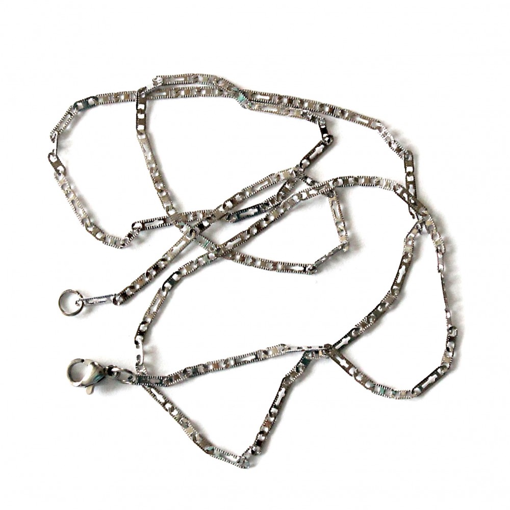 Stainless steel chain with clasp 2mm (KN1014) 