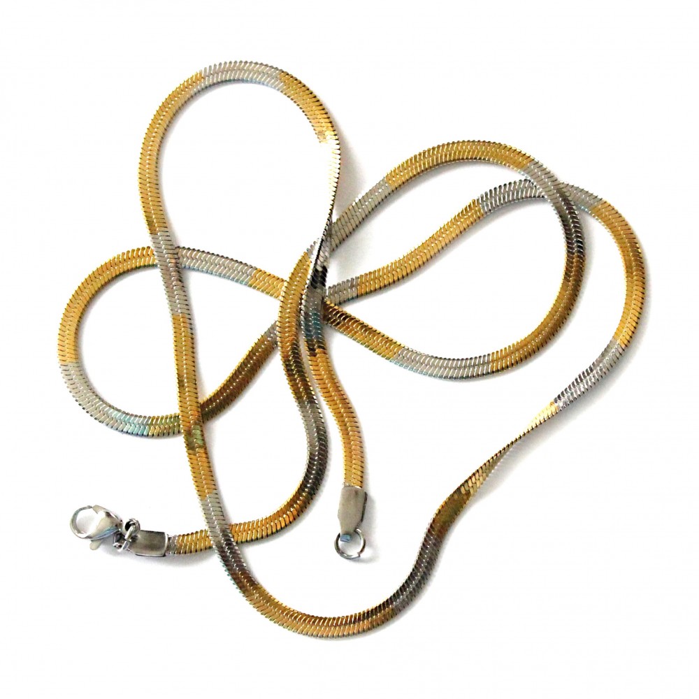 Stainless steel chain with clasp 3,5mm (KN1016) 