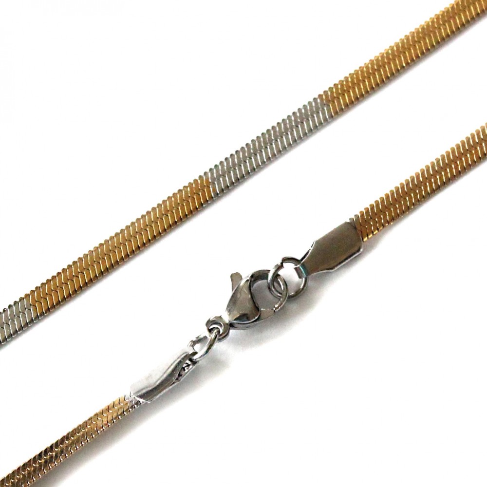 Stainless steel chain with clasp 3,5mm (KN1016) 
