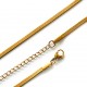 Stainless steel chain with clasp 3,5mm (KN3018) 