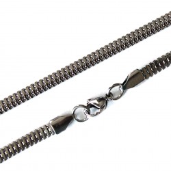 Stainless steel chain with clasp 4mm (KN1015) 