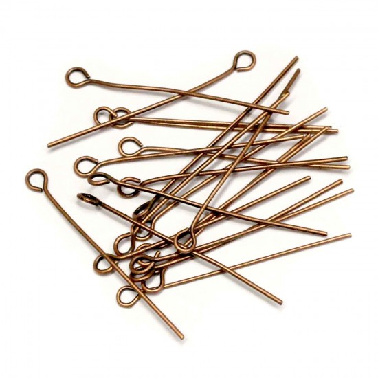 Stainless steel head pins 35mm - 20 psc. (F16N533520)