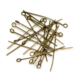 Stainless steel head pins 35mm - 20 psc. (F16N633520)