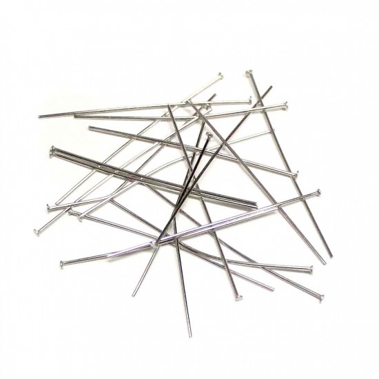 Stainless steel head pins 46mm - 20 psc. (F16N124620)