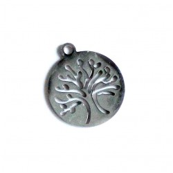 Stainless steel pendant 17x14,5mm 1pcs. (F12N1025)