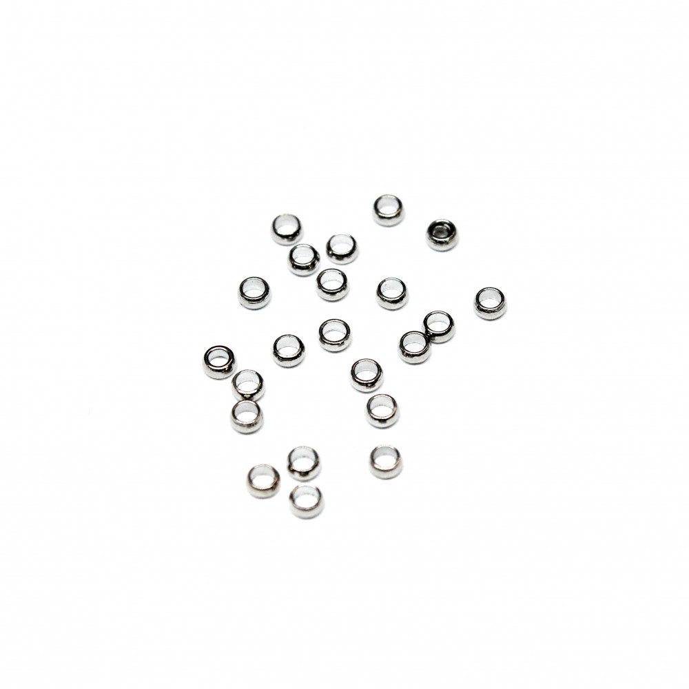 Stainless steel crimps 2,5mm 20pcs. (F00N120020) 
