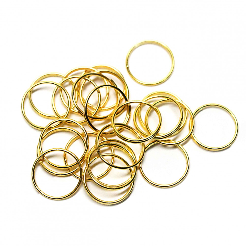 Double rings 12mm ~20pcs. (F05M32120)