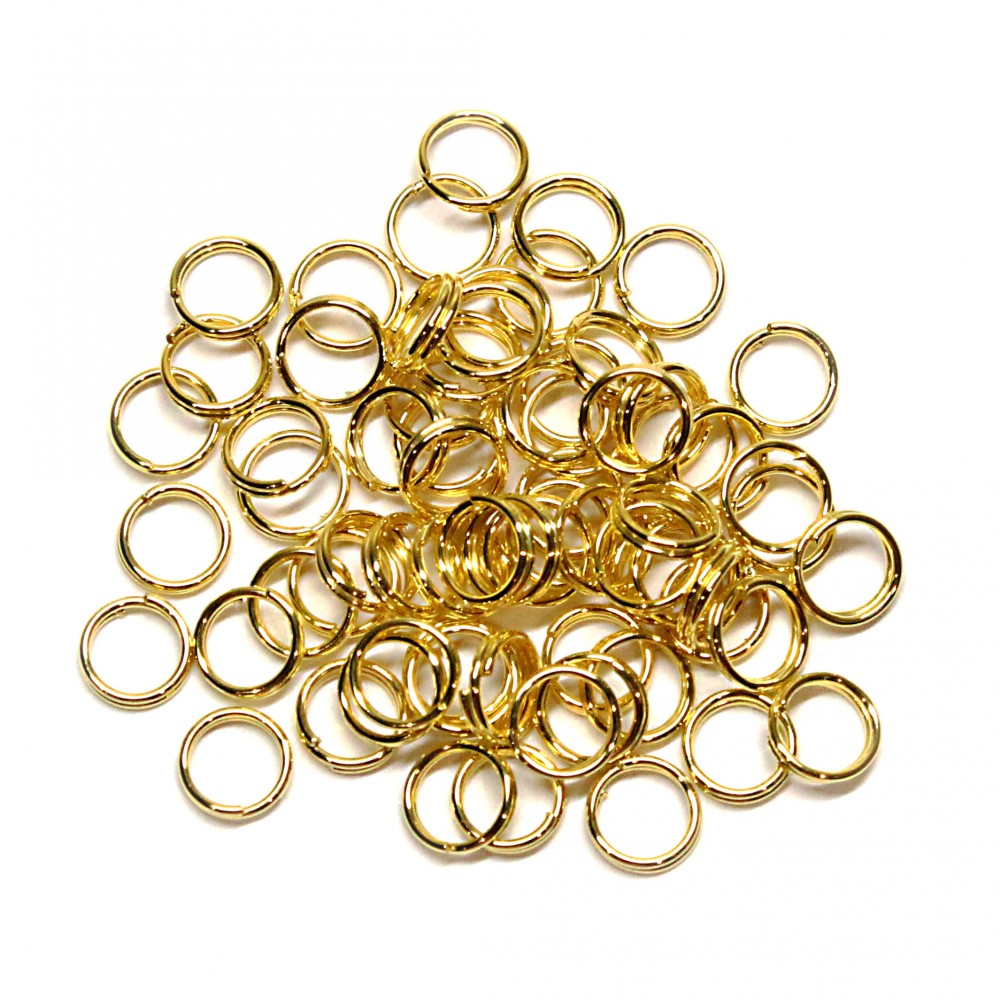 Double rings 6mm ~70pcs. (F05M32061)