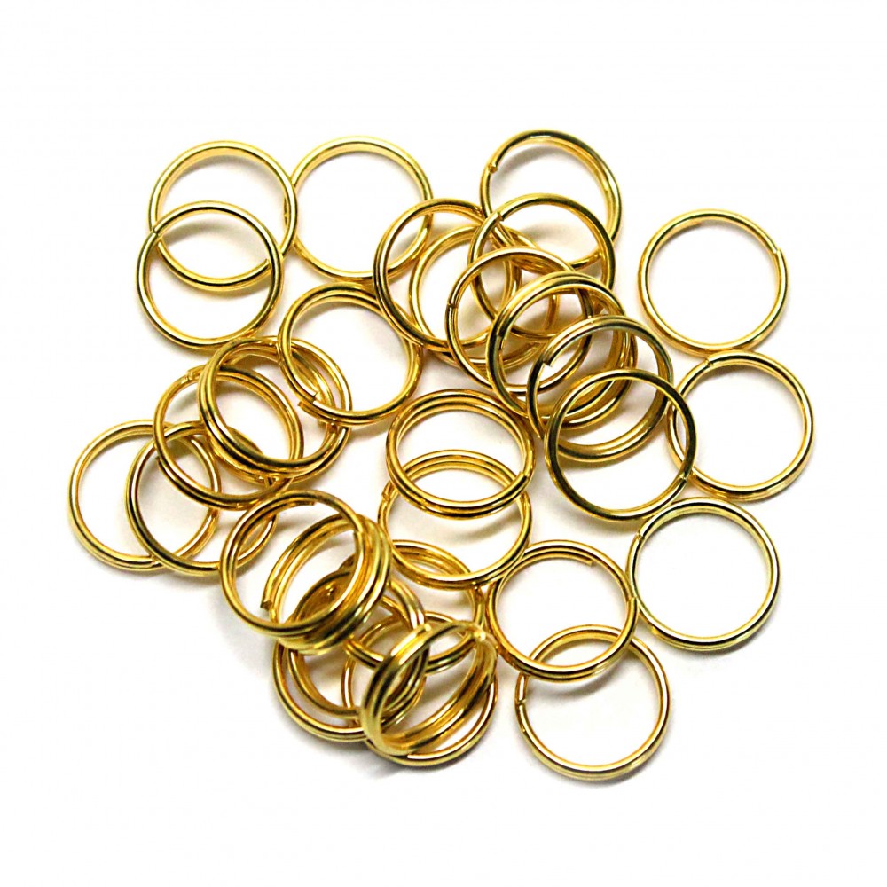 Double rings 9mm ~30pcs. (F05M32090)
