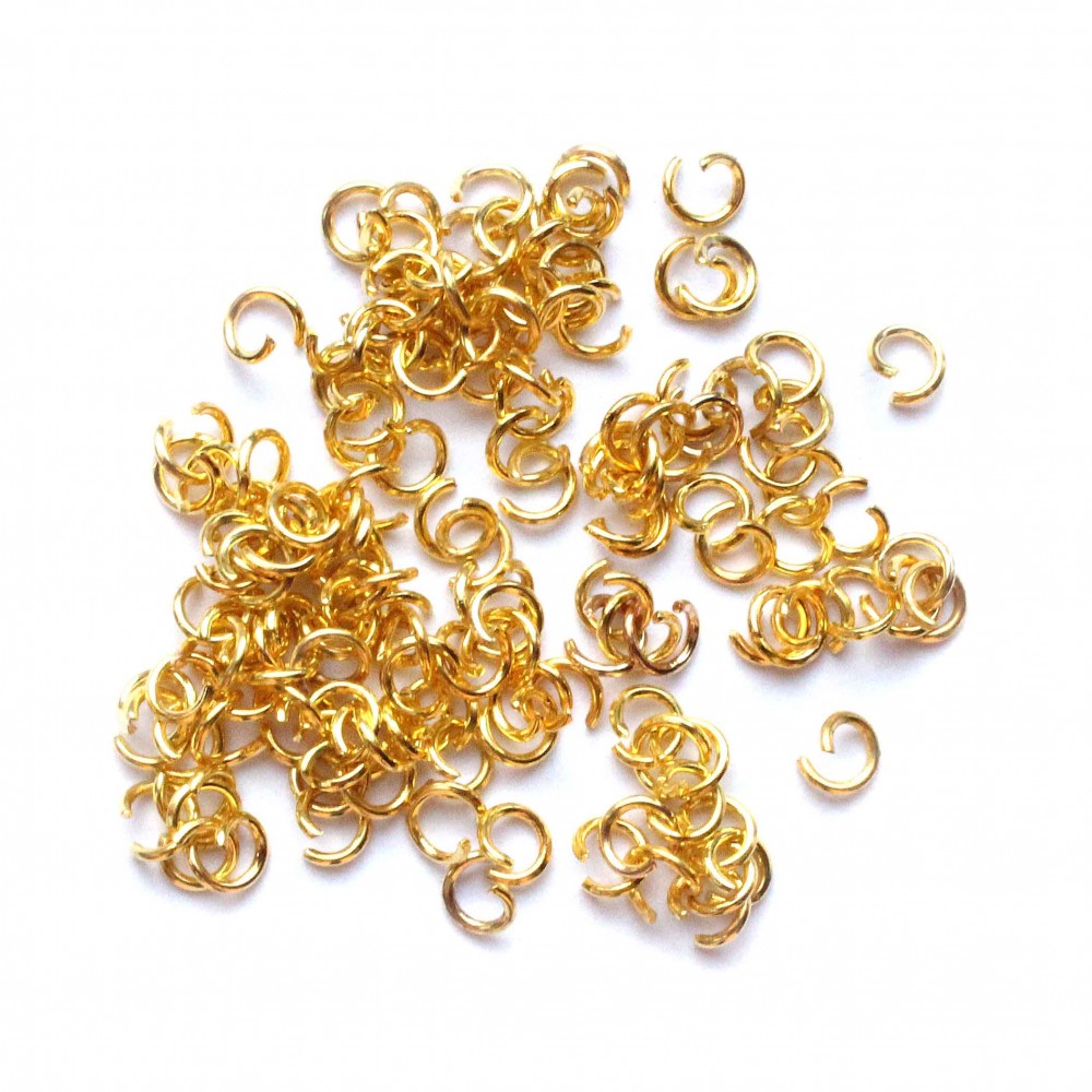 Rings 4mm ~120pcs. (F05M31043)