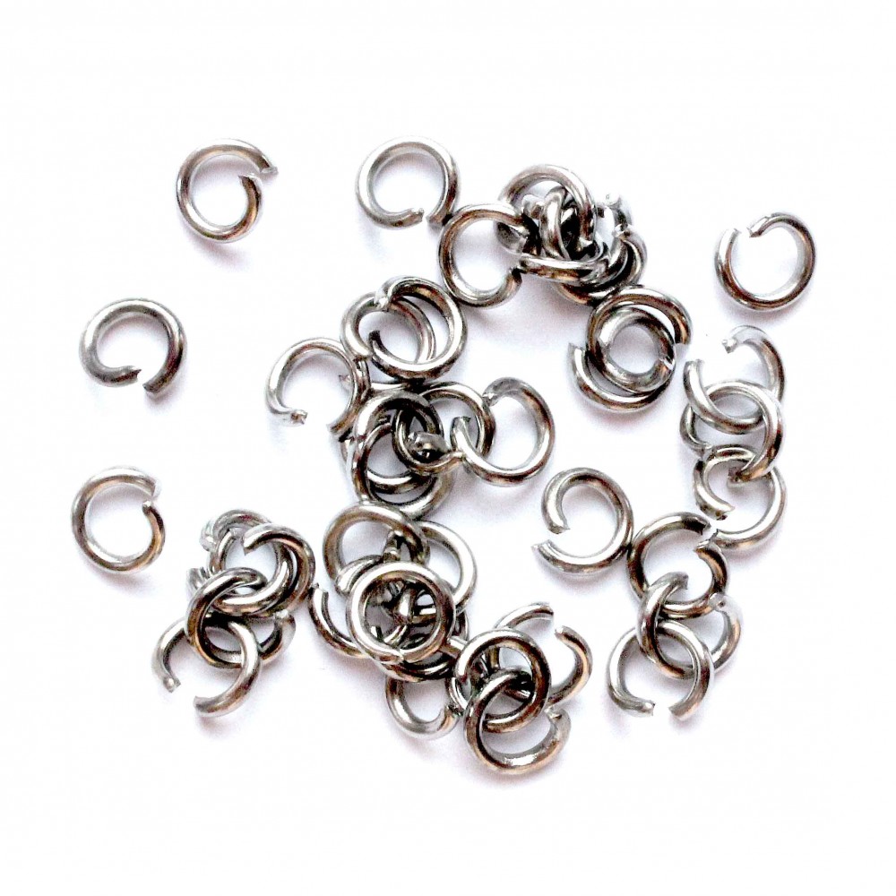 Rings 6mm ~40pcs. (F05M11063)
