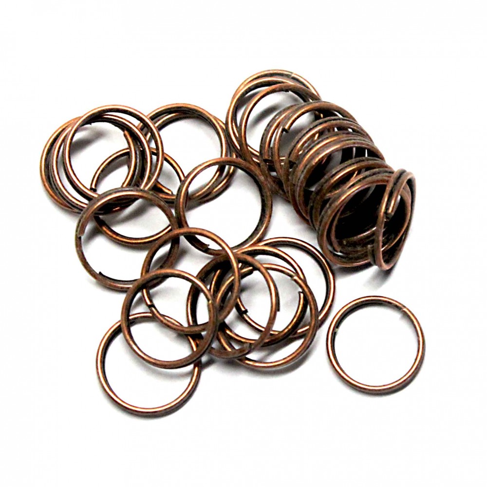 Double rings 10mm ~25pcs. (F05M52100)