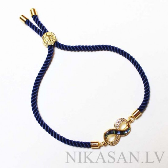 Basis for a bracelet (adjustable) max~22cm (0411)