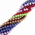 Plastic beads (in threads)