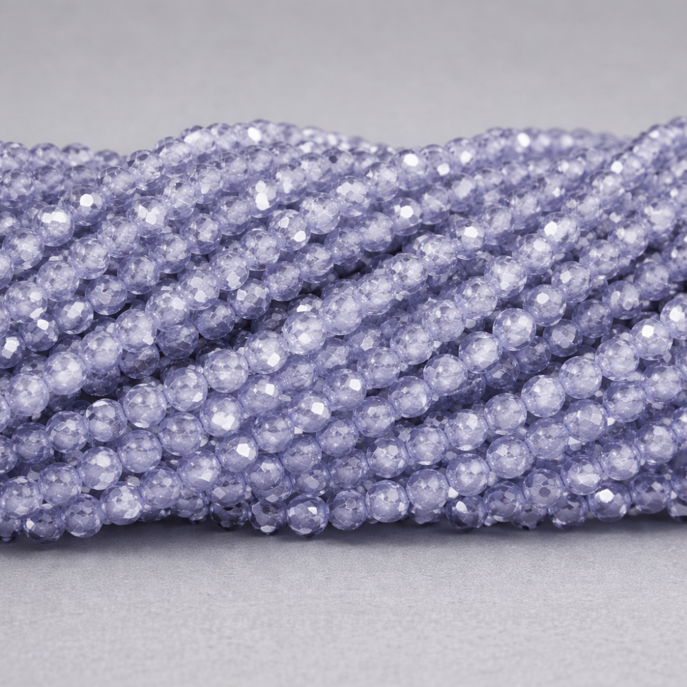 Beads Fianite (cubic zirconia)-faceted 2mm (0002012G)