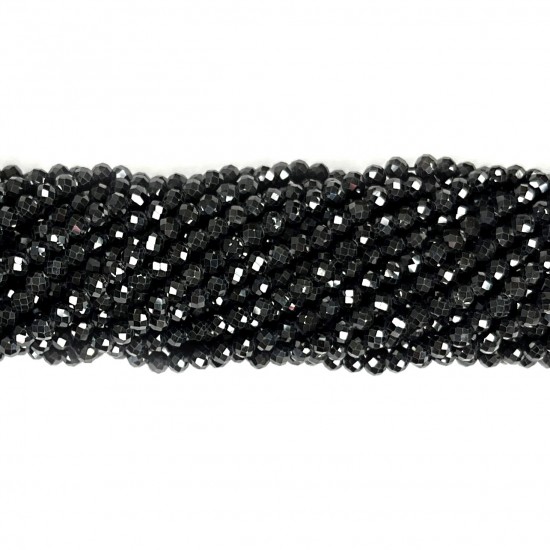 Fianit (kubischer Zirkon)-facettiert  Perlen 4mm (0004010G)