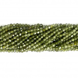 Beads Fianite (cubic zirconia)-faceted 2mm (0002011G)