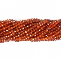 Fianit (kubischer Zirkon)-facettiert  Perlen 3mm (0003014G)